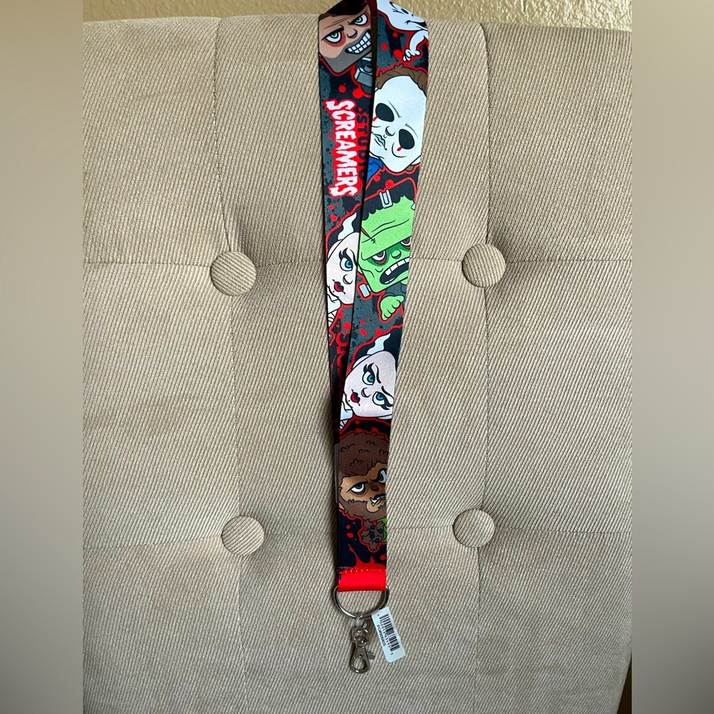 Universal Studios 2022 HHN 30 Years 30 Fears Lanyard & Studio Screamers Lanyard